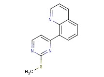8-[2-(methylthio)pyrimidin-4-yl]quinoline
