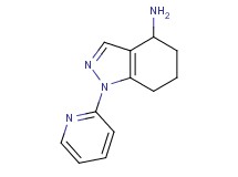 1-pyridin-2-yl-4,5,6,7-tetrahydro-1H-indazol-4-amine