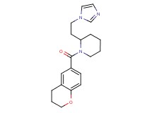 1-(3,4-dihydro-2H-chromen-6-ylcarbonyl)-2-[2-(1H-imidazol-1-yl)ethyl]piperidine