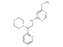 6-methoxy-N-(2-morpholin-4-yl-2-pyridin-2-ylethyl)pyrimidin-4-amine