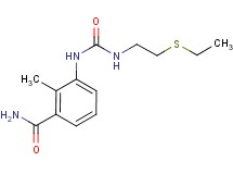 3-[({[2-(ethylthio)ethyl]amino}carbonyl)amino]-2-methylbenzamide