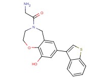 7-(1-benzothien-3-yl)-4-glycyl-2,3,4,5-tetrahydro-1,4-benzoxazepin-9-ol hydrochloride