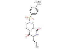 (3S,9aR)-8-[(4-methylphenyl)sulfonyl]-3-propyltetrahydro-2H-pyrazino[1,2-a]pyrazine-1,4(3H,6H)-dione