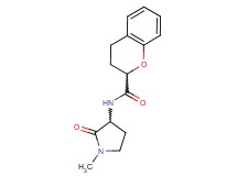 N-(1-methyl-2-oxo-3-pyrrolidinyl)-2-chromanecarboxamide