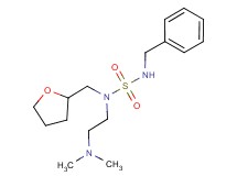 N'-benzyl-N-[2-(dimethylamino)ethyl]-N-(tetrahydrofuran-2-ylmethyl)sulfamide
