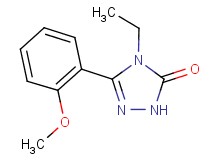 4-ethyl-5-(2-methoxyphenyl)-2,4-dihydro-3H-1,2,4-triazol-3-one