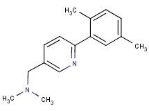 1-[6-(2,5-dimethylphenyl)pyridin-3-yl]-N,N-dimethylmethanamine