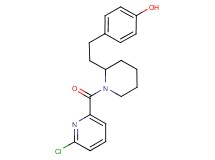 4-(2-{1-[(6-chloropyridin-2-yl)carbonyl]piperidin-2-yl}ethyl)phenol