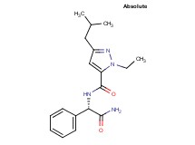 N-[(1S)-2-amino-2-oxo-1-phenylethyl]-1-ethyl-3-isobutyl-1H-pyrazole-5-carboxamide