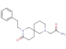 2-[9-oxo-8-(2-phenylethyl)-2,8-diazaspiro[5.5]undec-2-yl]acetamide