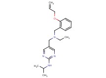 5-{[[2-(allyloxy)benzyl](ethyl)amino]methyl}-N-isopropylpyrimidin-2-amine