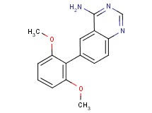 6-(2,6-dimethoxyphenyl)quinazolin-4-amine