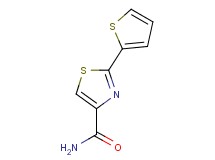 2-(2-thienyl)-1,3-thiazole-4-carboxamide