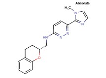N-[(2R)-3,4-dihydro-2H-chromen-2-ylmethyl]-6-(1-methyl-1H-imidazol-2-yl)pyridazin-3-amine