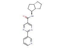 N-[(1S*,3aS*,6aS*)-octahydropentalen-1-yl]-2-pyridin-3-ylpyrimidine-5-carboxamide