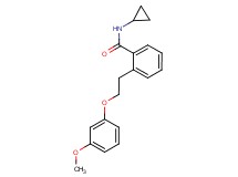 N-cyclopropyl-2-[2-(3-methoxyphenoxy)ethyl]benzamide