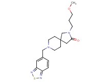 8-(2,1,3-benzothiadiazol-5-ylmethyl)-2-(3-methoxypropyl)-2,8-diazaspiro[4.5]decan-3-one