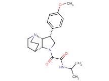 N-isopropyl-2-[(3R*,3aR*,7aR*)-3-(4-methoxyphenyl)hexahydro-4,7-ethanopyrrolo[3,2-b]pyridin-1(2H)-yl]-2-oxoacetamide