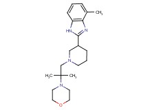 4-methyl-2-[1-(2-methyl-2-morpholin-4-ylpropyl)piperidin-3-yl]-1H-benzimidazole