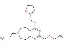 7-(2-aminoethyl)-2-(ethoxymethyl)-N-(tetrahydro-2-furanylmethyl)-6,7,8,9-tetrahydro-5H-pyrimido[4,5-d]azepin-4-amine dihydrochloride