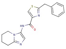 2-benzyl-N-(5,6,7,8-tetrahydroimidazo[1,2-a]pyridin-3-yl)-1,3-thiazole-4-carboxamide