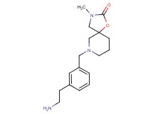 7-[3-(2-aminoethyl)benzyl]-3-methyl-1-oxa-3,7-diazaspiro[4.5]decan-2-one dihydrochloride
