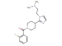 (2-{2-[1-(2-fluorobenzoyl)-4-piperidinyl]-1H-imidazol-1-yl}ethyl)dimethylamine