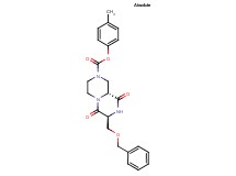 4-methylphenyl (7S,9aR)-7-[(benzyloxy)methyl]-6,9-dioxooctahydro-2H-pyrazino[1,2-a]pyrazine-2-carboxylate