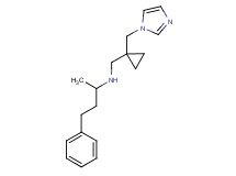 N-{[1-(1H-imidazol-1-ylmethyl)cyclopropyl]methyl}-4-phenylbutan-2-amine