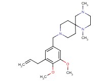9-(3-allyl-4,5-dimethoxybenzyl)-1,4-dimethyl-1,4,9-triazaspiro[5.5]undecane