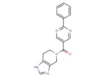 5-[(2-phenylpyrimidin-5-yl)carbonyl]-4,5,6,7-tetrahydro-1H-imidazo[4,5-c]pyridine
