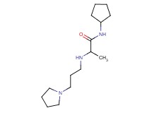 N-cyclopentyl-2-[(3-pyrrolidin-1-ylpropyl)amino]propanamide