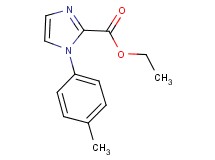 ethyl 1-(4-methylphenyl)-1H-imidazole-2-carboxylate