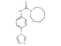 N-[4-(1H-imidazol-1-yl)phenyl]azocane-1-carboxamide