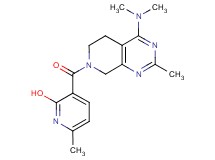3-{[4-(dimethylamino)-2-methyl-5,8-dihydropyrido[3,4-d]pyrimidin-7(6H)-yl]carbonyl}-6-methyl-2-pyridinol