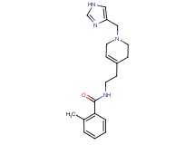 N-{2-[1-(1H-imidazol-4-ylmethyl)-1,2,3,6-tetrahydropyridin-4-yl]ethyl}-2-methylbenzamide