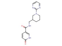 6-oxo-N-[(1-pyrimidin-2-ylpiperidin-3-yl)methyl]-1,6-dihydropyridine-3-carboxamide