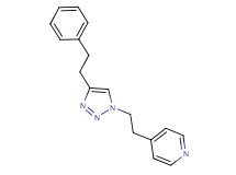 4-{2-[4-(2-phenylethyl)-1H-1,2,3-triazol-1-yl]ethyl}pyridine
