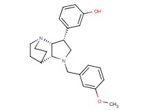 3-[(3R*,3aR*,7aR*)-1-(3-methoxybenzyl)octahydro-4,7-ethanopyrrolo[3,2-b]pyridin-3-yl]phenol