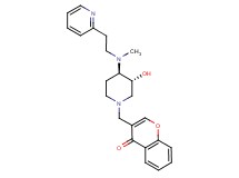 3-[((3R*,4R*)-3-hydroxy-4-{methyl[2-(2-pyridinyl)ethyl]amino}-1-piperidinyl)methyl]-4H-chromen-4-one
