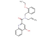 N-allyl-N-(2-ethoxybenzyl)-4-hydroxy-2-quinolinecarboxamide