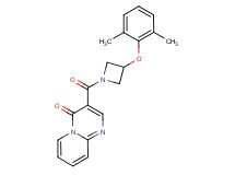 3-{[3-(2,6-dimethylphenoxy)azetidin-1-yl]carbonyl}-4H-pyrido[1,2-a]pyrimidin-4-one