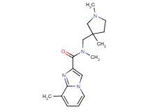 N-[(1,3-dimethylpyrrolidin-3-yl)methyl]-N,8-dimethylimidazo[1,2-a]pyridine-2-carboxamide