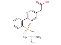 (6-{2-[(tert-butylamino)sulfonyl]phenyl}pyridin-3-yl)acetic acid