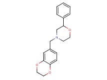 4-(2,3-dihydro-1,4-benzodioxin-6-ylmethyl)-2-phenylmorpholine