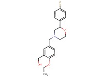 (2-ethoxy-5-{[2-(4-fluorophenyl)morpholin-4-yl]methyl}phenyl)methanol