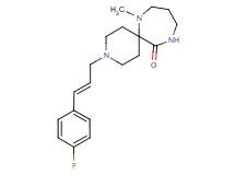 3-[(2E)-3-(4-fluorophenyl)prop-2-en-1-yl]-7-methyl-3,7,11-triazaspiro[5.6]dodecan-12-one