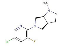 (3aS,6aS)-5-(5-chloro-3-fluoropyridin-2-yl)-1-methyloctahydropyrrolo[3,4-b]pyrrole