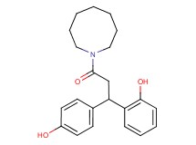 2-[3-(1-azocanyl)-1-(4-hydroxyphenyl)-3-oxopropyl]phenol