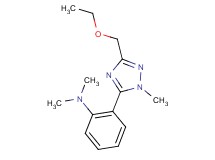 2-[3-(ethoxymethyl)-1-methyl-1H-1,2,4-triazol-5-yl]-N,N-dimethylaniline